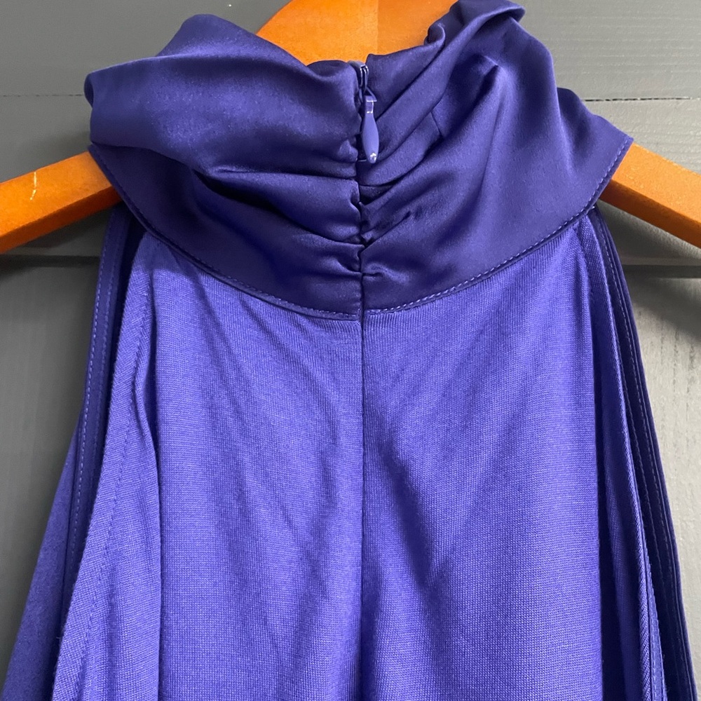 Ann Taylor Sleeveless Mock Neck Tank - Deep Violet - Picture 5 of 6